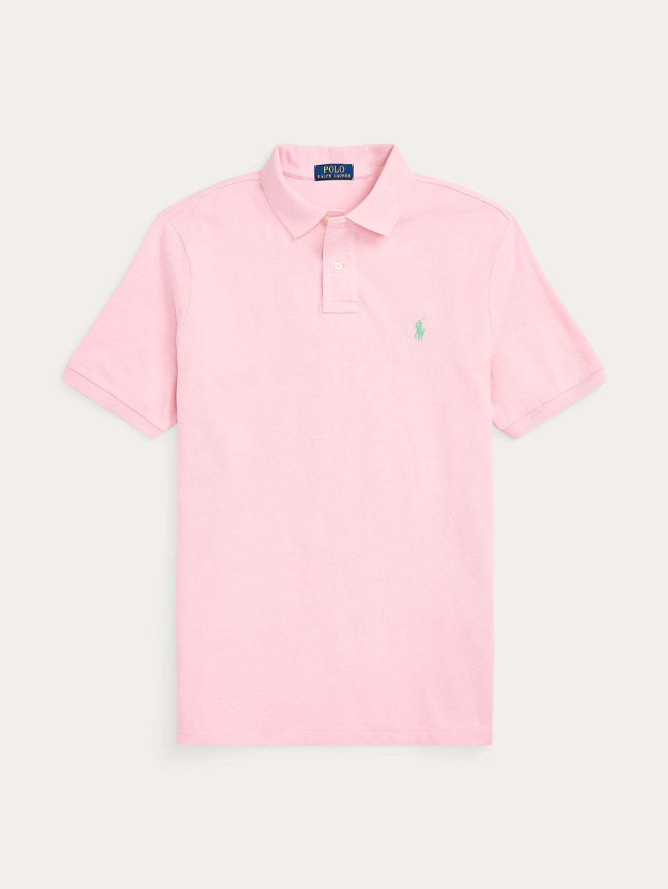 RALPH LAUREN Polo in Mesh Slim Fit Rosa I Più Venduti
