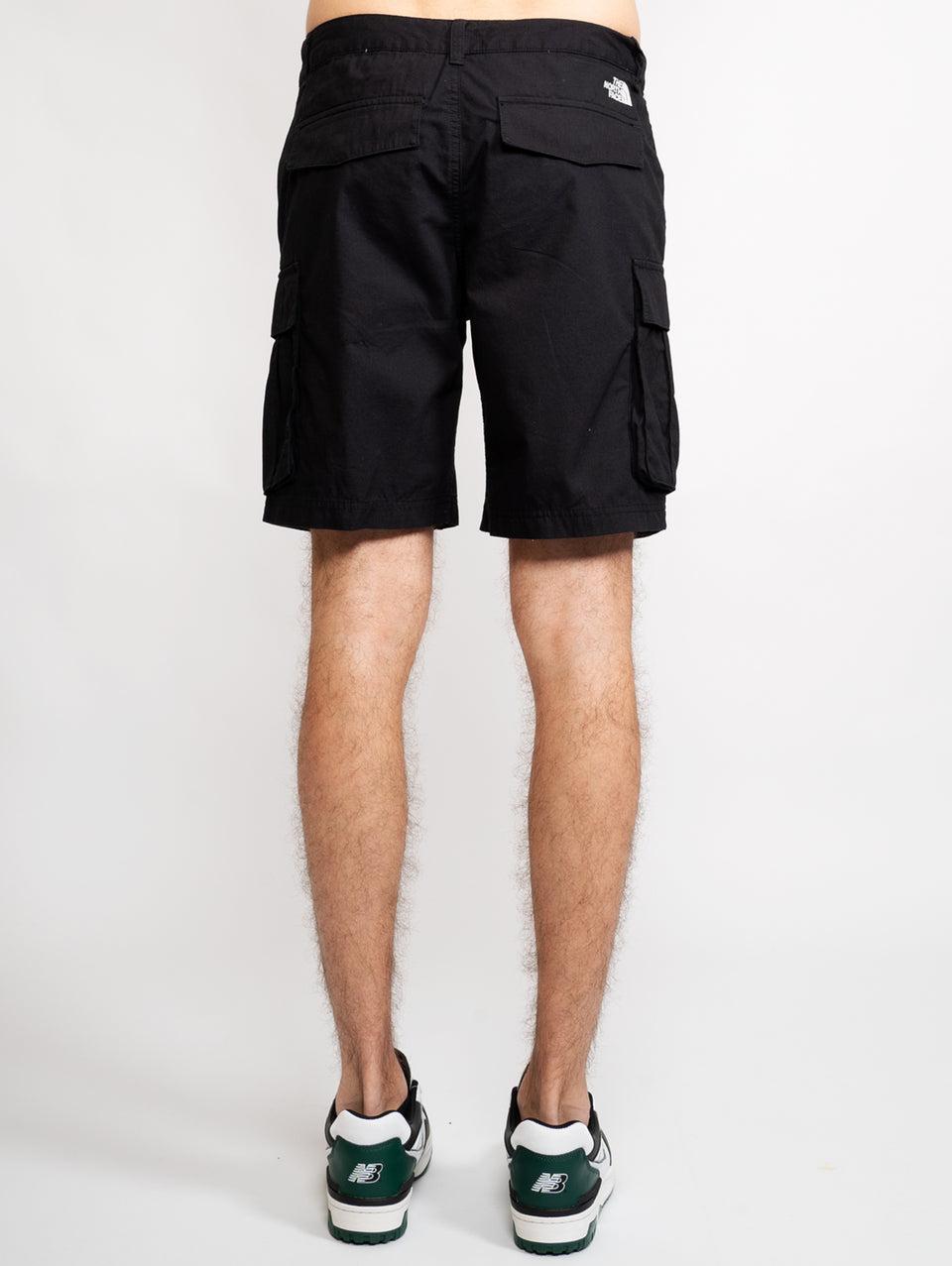 THE NORTH FACE Shorts Cargo in Cotone Ripstop Nero Offerta esclusiva