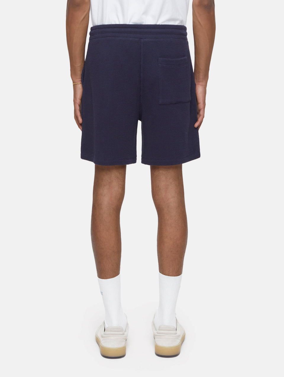 CLOSED Pantaloncini in Maglia Waffle Blu Offerta natalizia