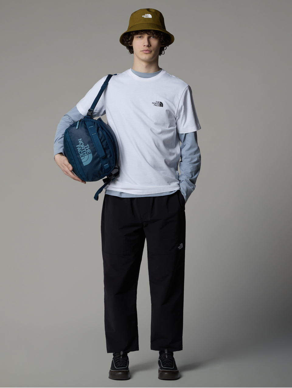THE NORTH FACE T-shirt Regular Fit con Logo Bianco Smaltimento dello stoccaggio
