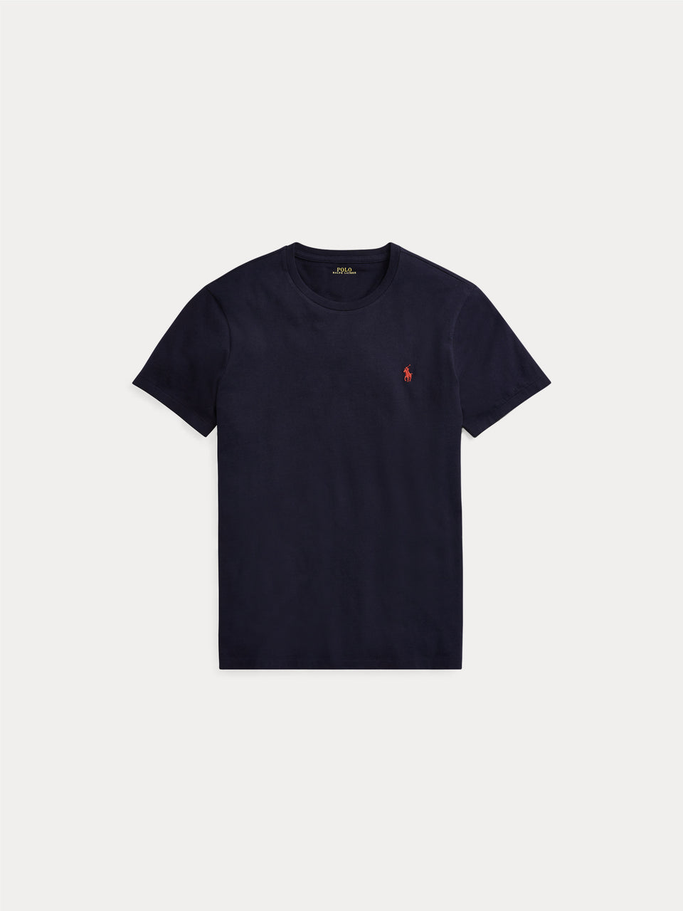 RALPH LAUREN T-shirt in Cotone Basica Inchiostro Offerta migliore