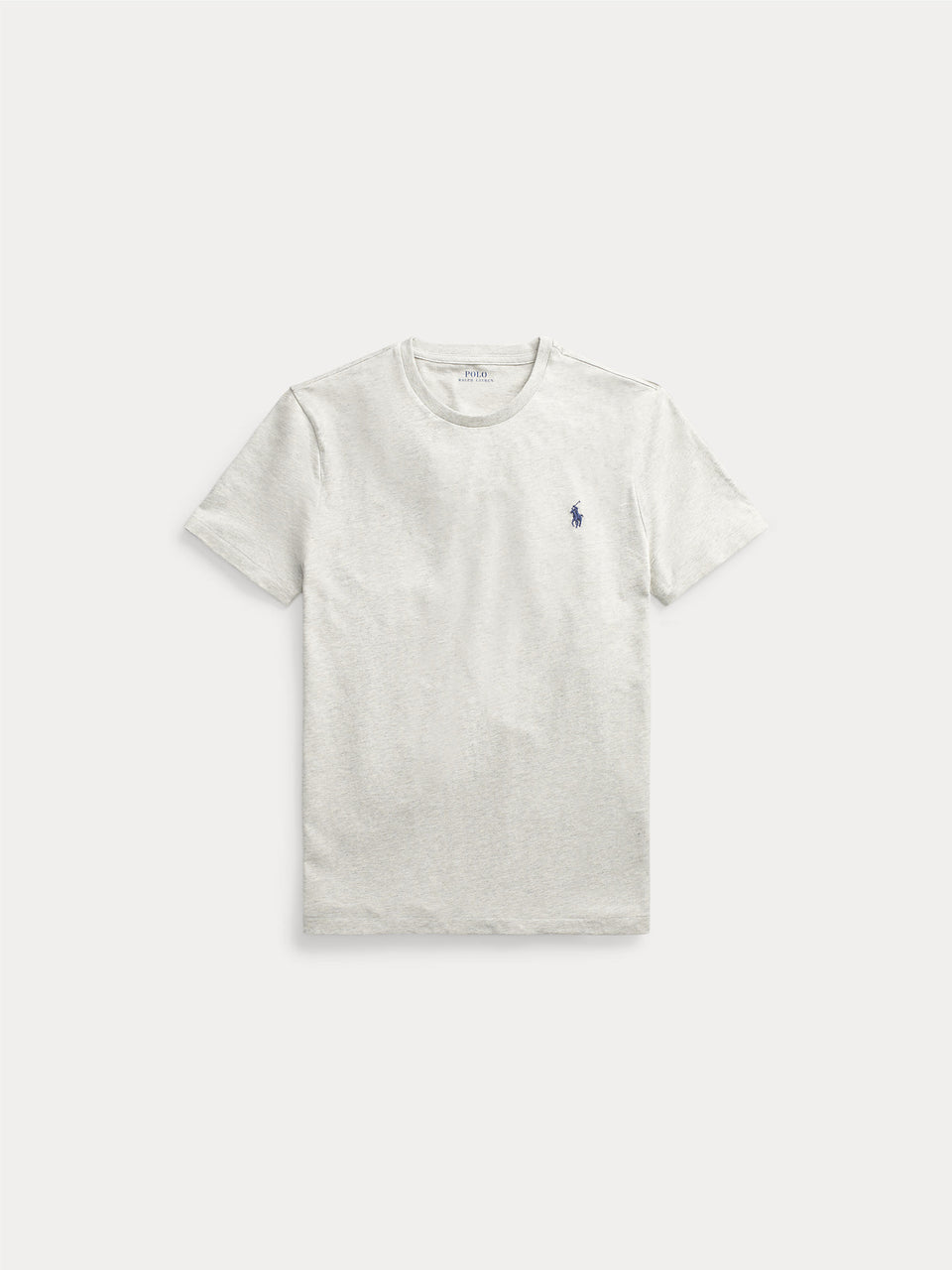 RALPH LAUREN T-shirt in Cotone Basica Grigio Online Outlet