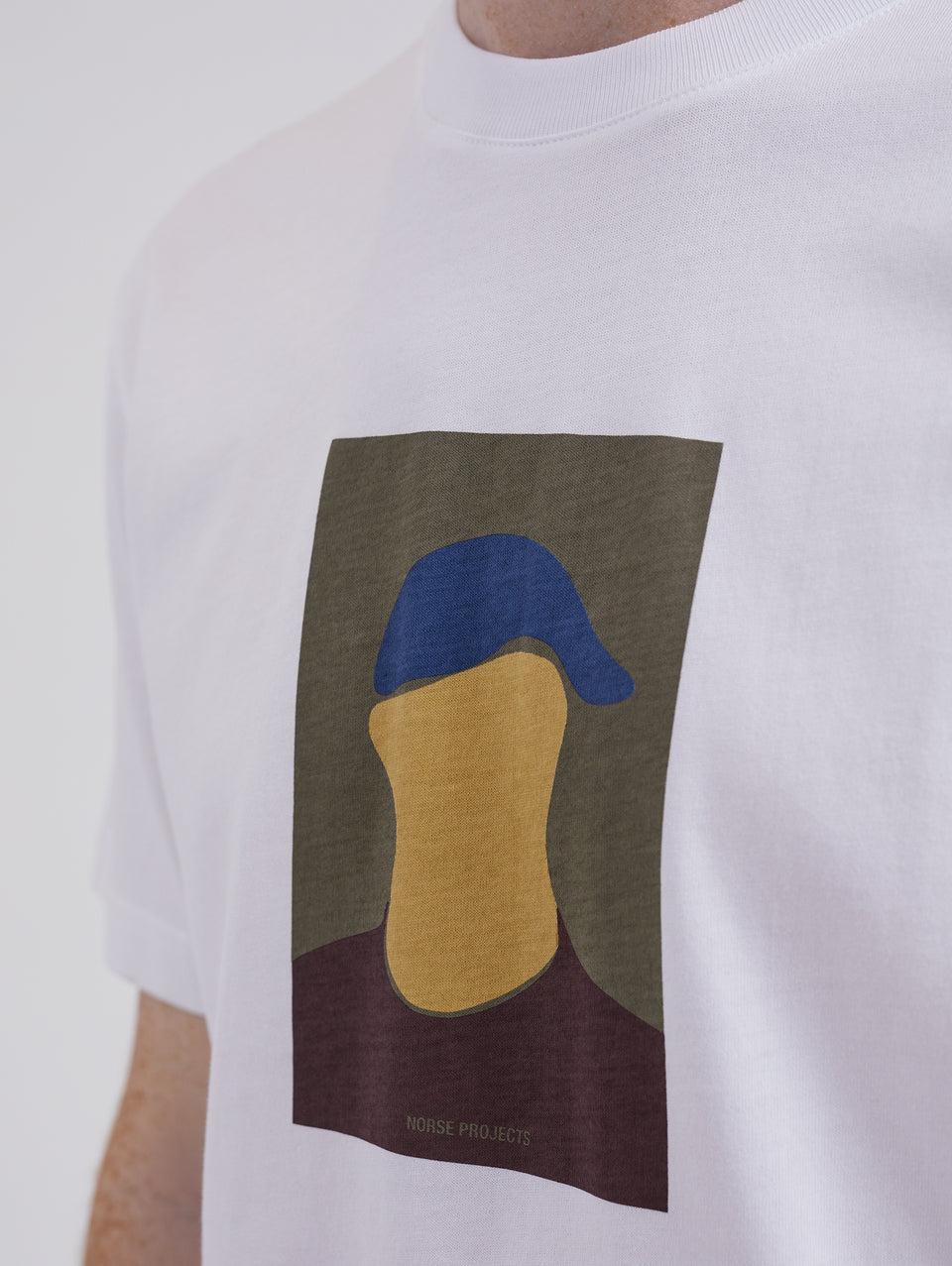 NORSE PROJECTS T-shirt con Stampa Serigrafata Bianco Lightning offer