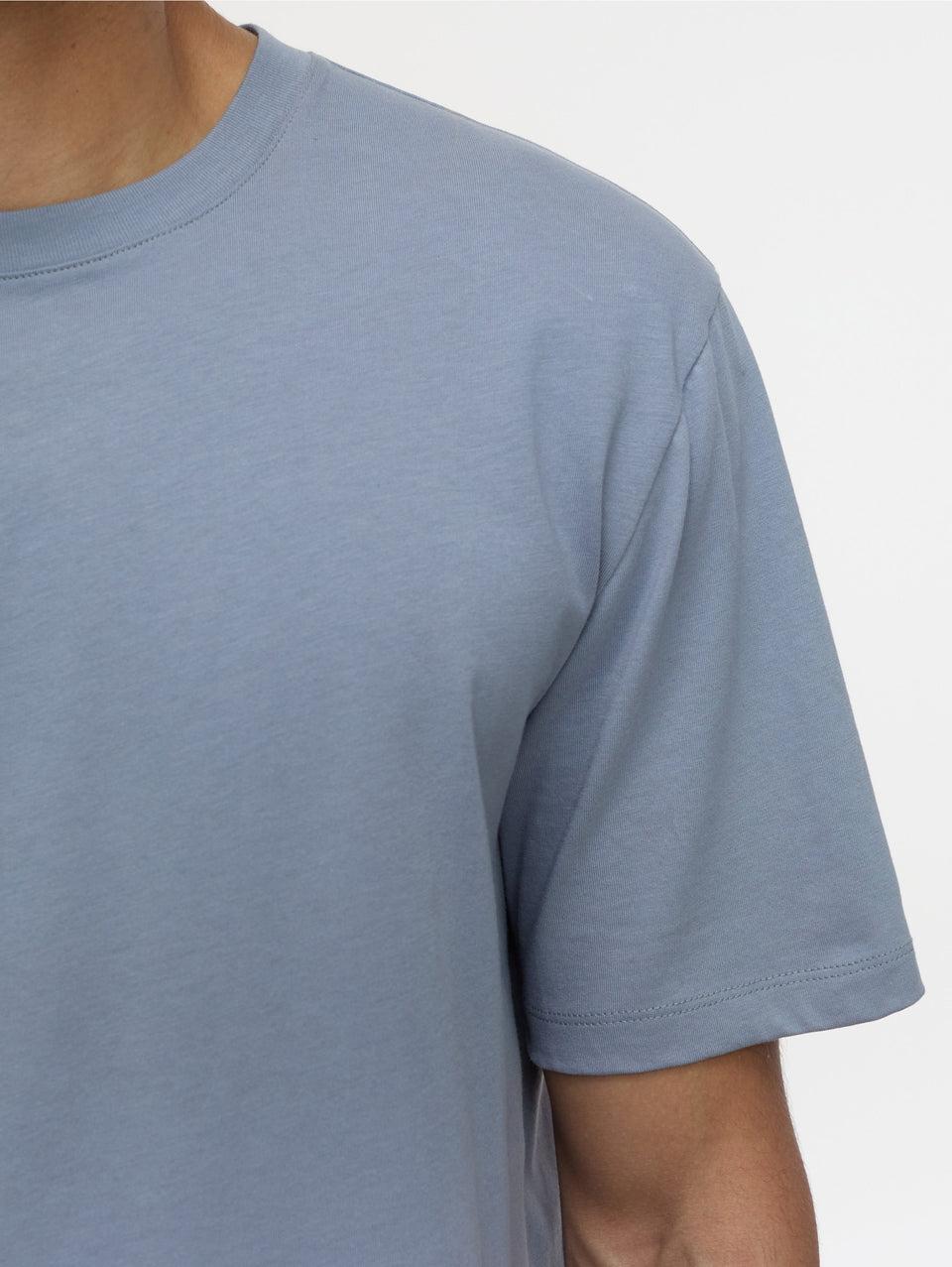 CLOSED T-shirt Girocollo in Jersey Grigio Grandi sconti