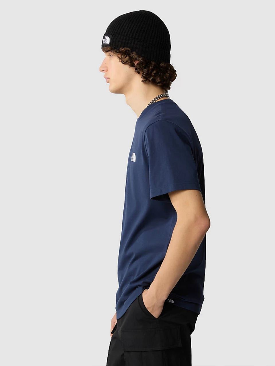 THE NORTH FACE T-shirt Regular Fit con Logo Blu Offerte giornaliere