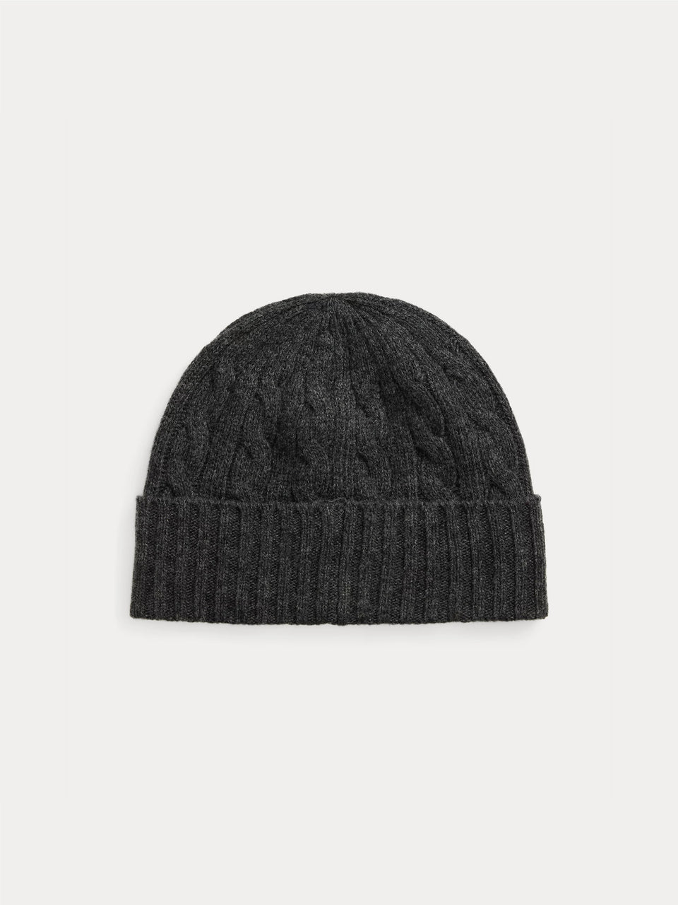 RALPH LAUREN Cappello in Lana a Trecce Grigio 50% di sconto per tempo limitato