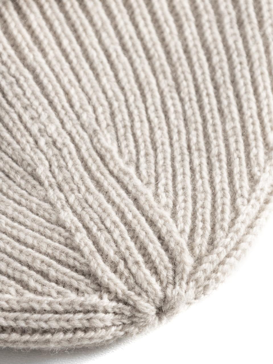 NORSE PROJECTS Berretto in Lana a Coste Farina Italia