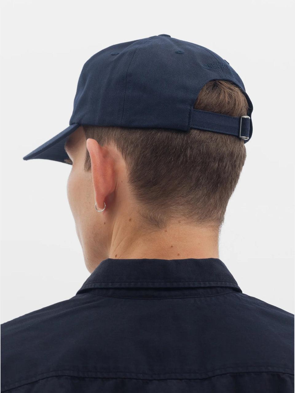 NORSE PROJECTS Cappello con Visiera in Cotone Blu Spedizione Gratuita