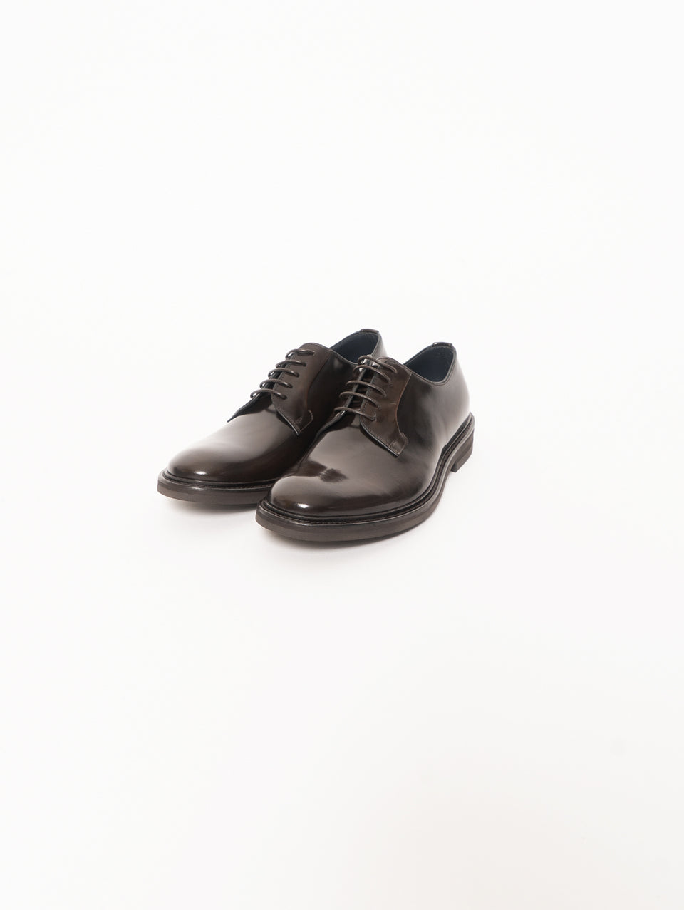 SEBOY'S Derby Classica con Suola in Gomma Testa di Moro Offerta speciale della fabbrica