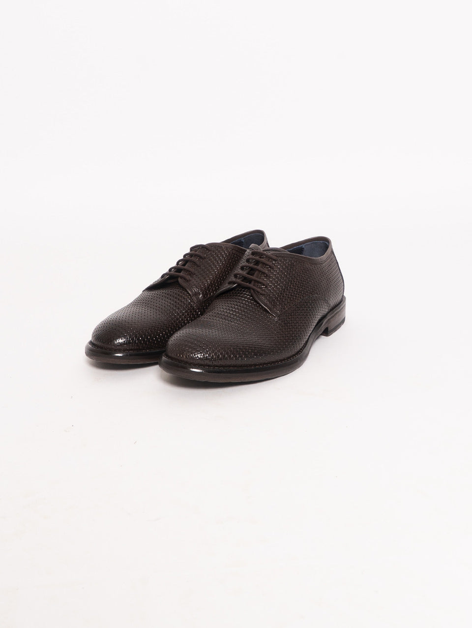 SEBOY'S Stringata in Pelle Intrecciata - Marrone Sostegno trimestrale