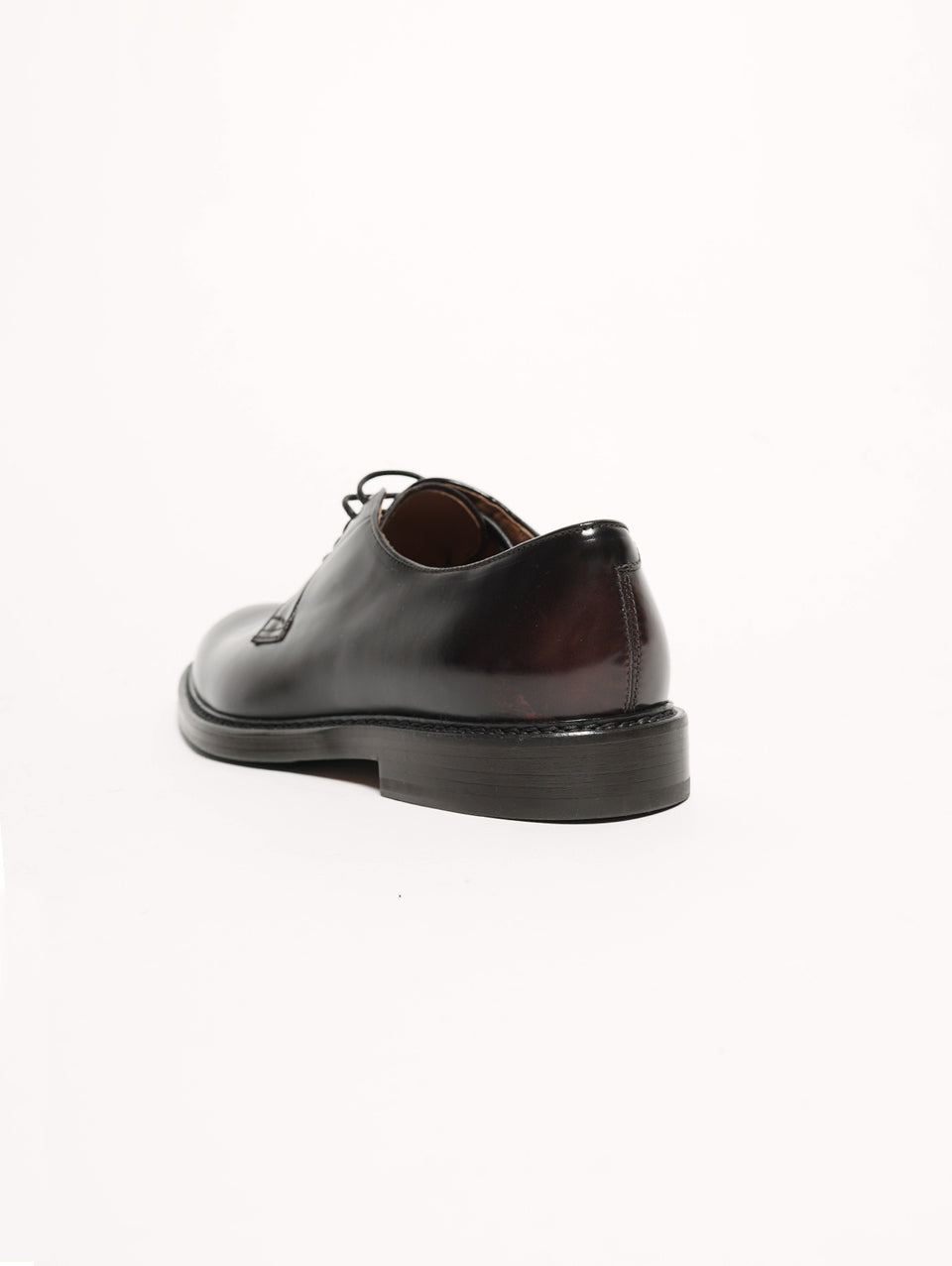 DUCA DI WELLES Stringata pelle liscia Testa di moro Discount Store per i nuovi prodotti