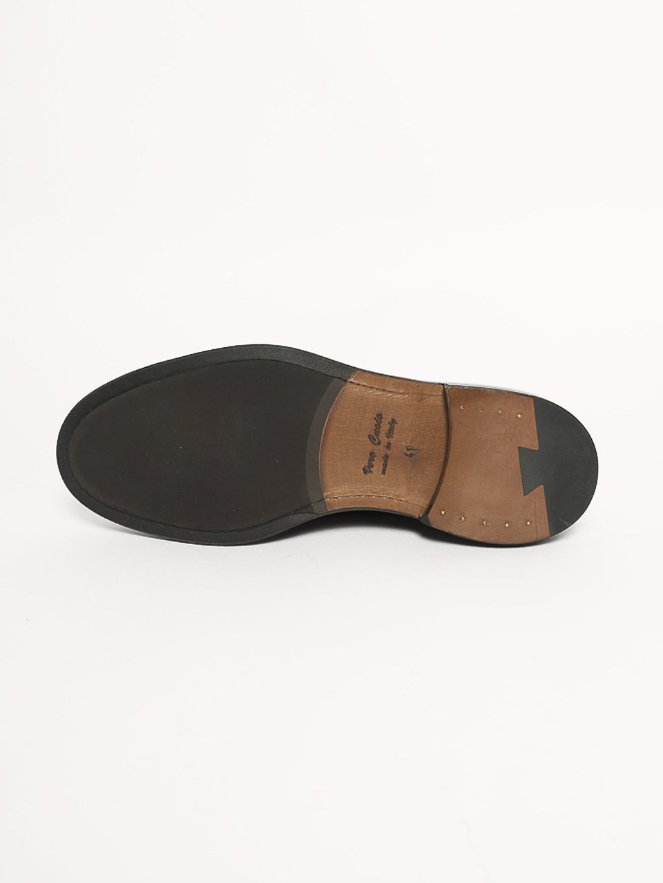 DUCA DI WELLES Stringata pelle liscia Testa di moro Discount Store per i nuovi prodotti