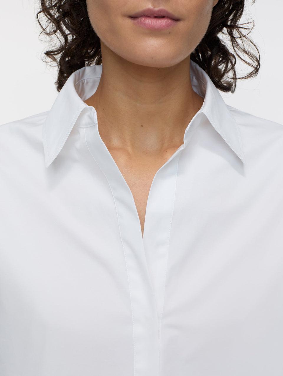 CLOSED Blusa con Scollo a Tunica Bianco Online