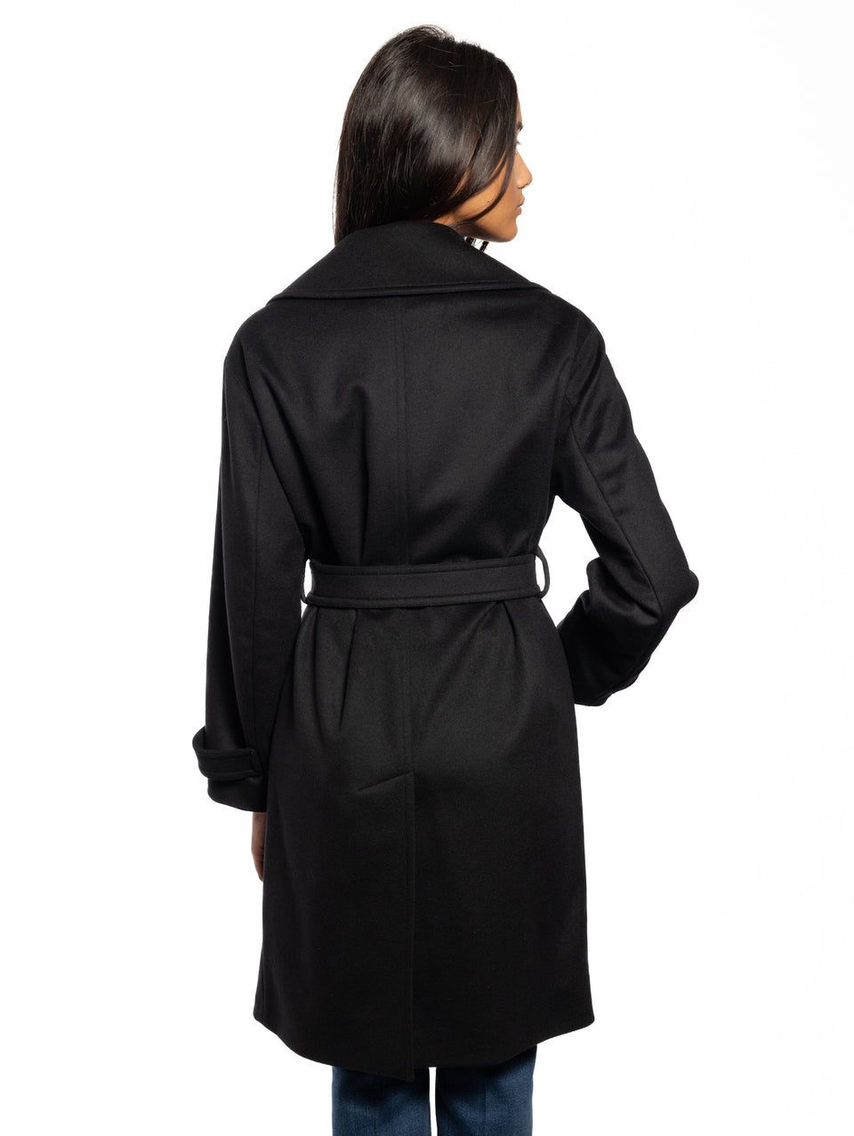 BRERAS MILANO Cappotto Lungo Doppio Petto Nero Lightning offer