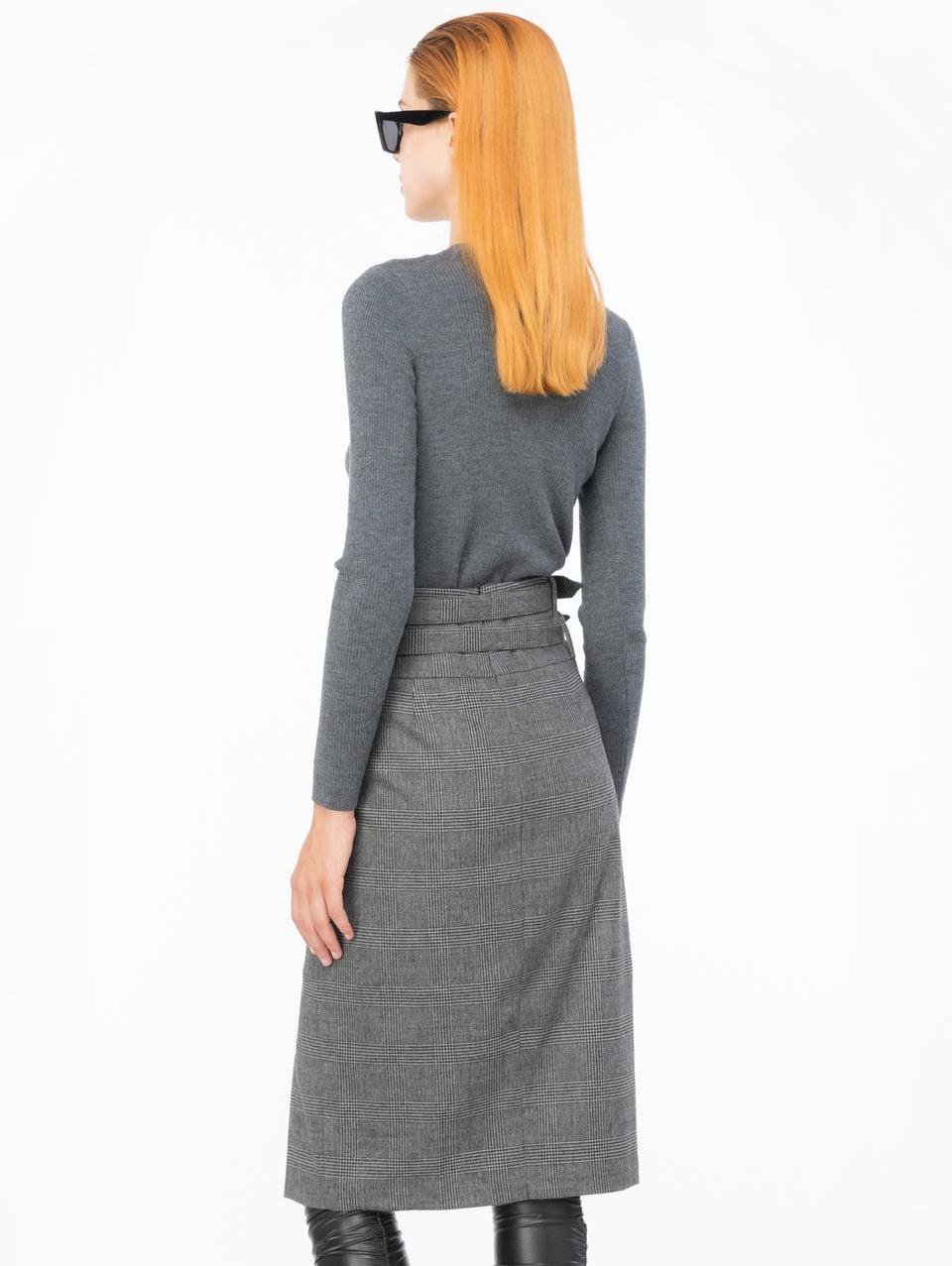 PINKO Cardigan con Bottoni Dorati Grigio Rilascio limitato