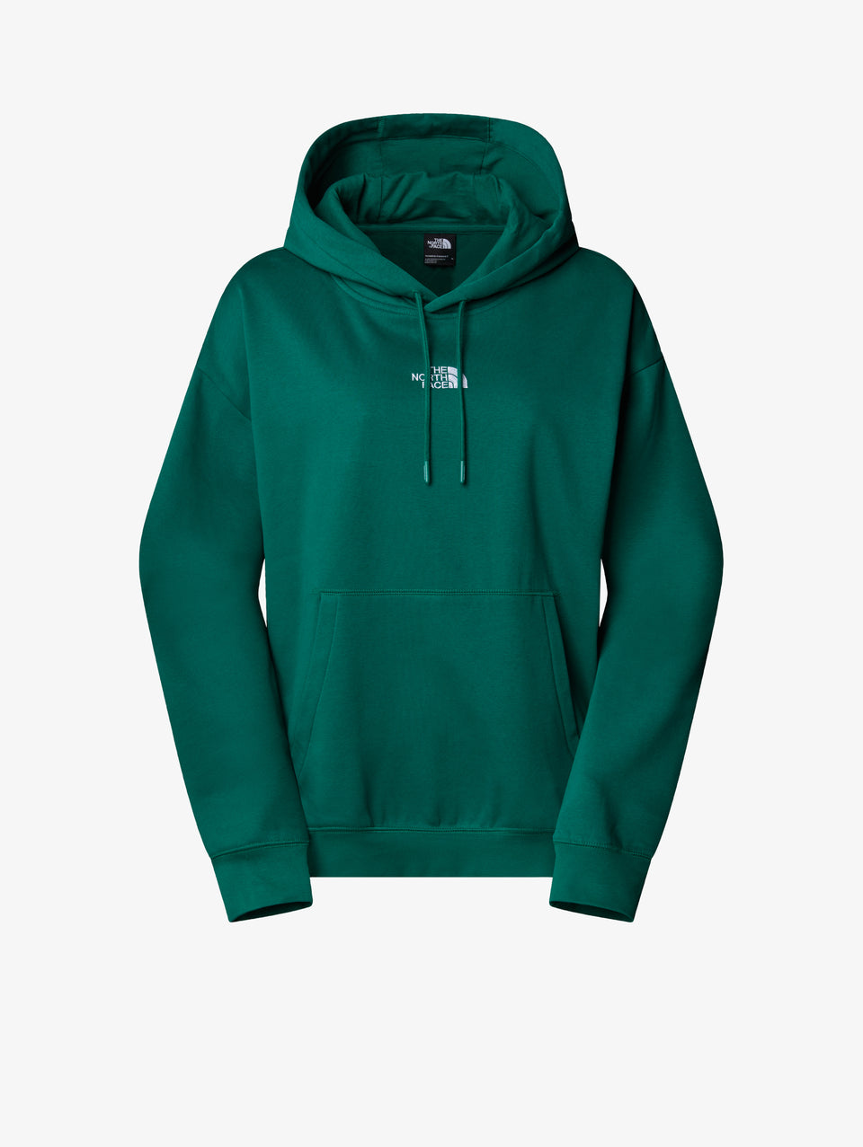 THE NORTH FACE Felpa con Cappuccio Oversize Verde Sostegno trimestrale