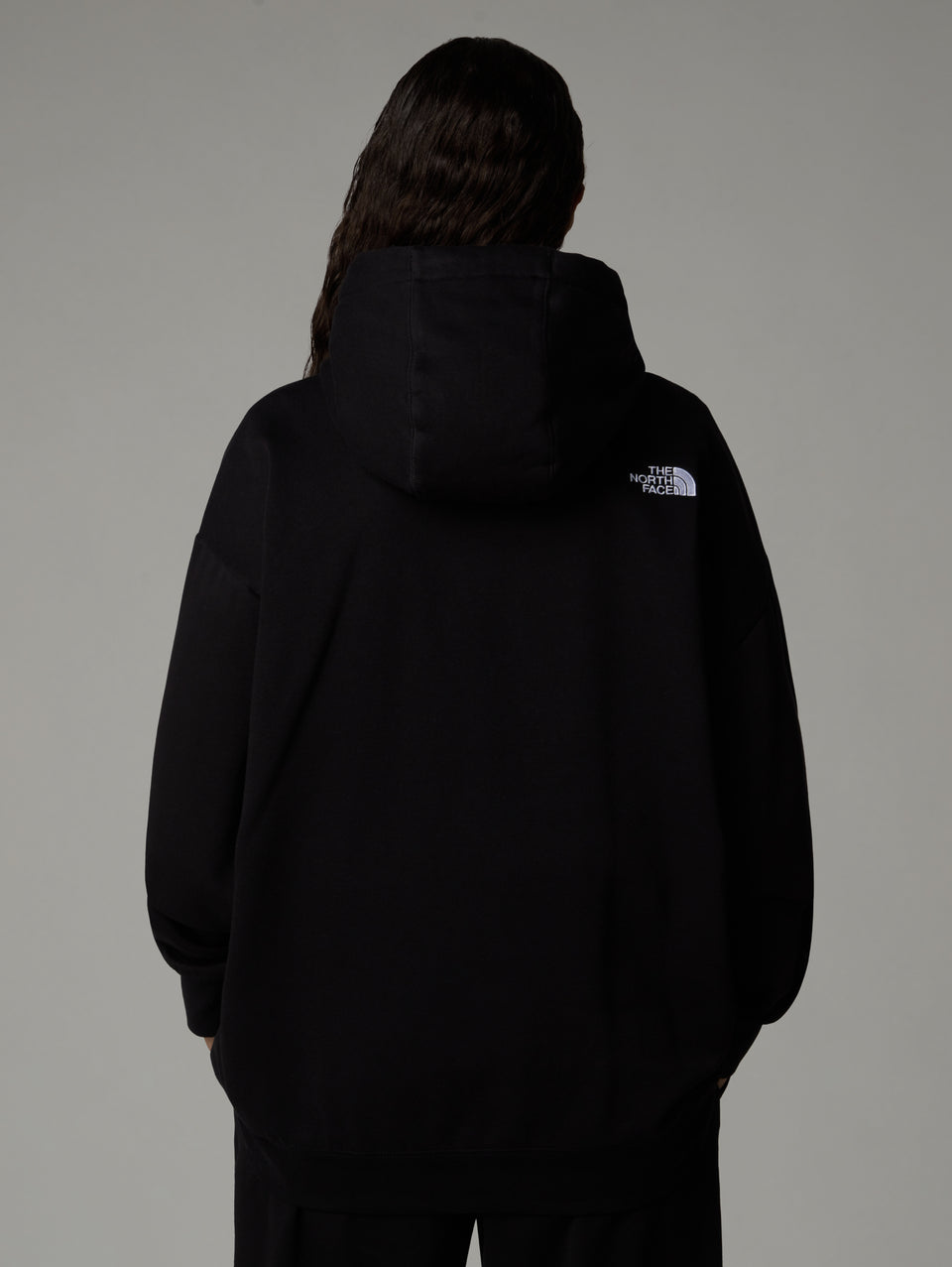 THE NORTH FACE Felpa con Cappuccio Oversize Nero Fino al 55% di sconto