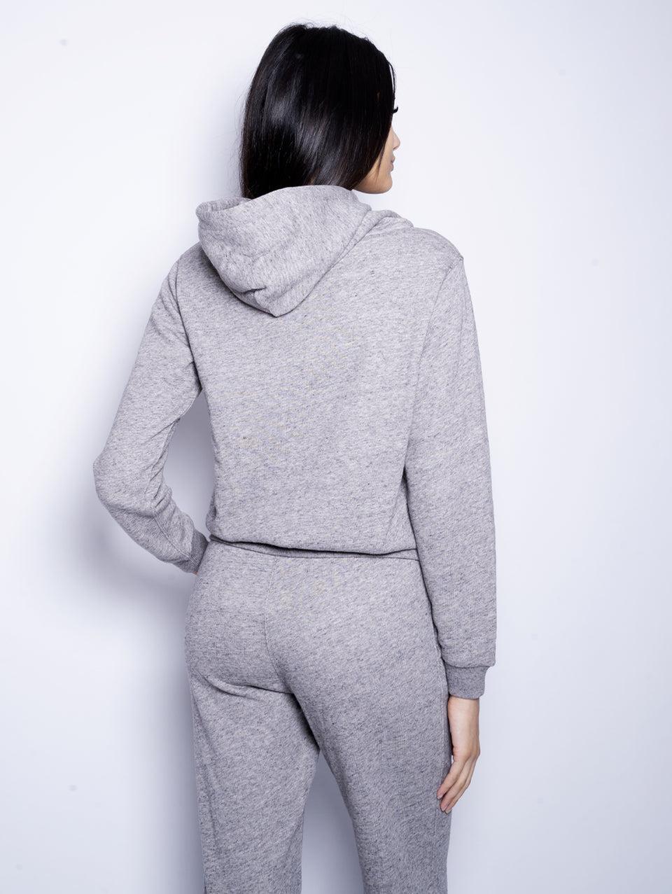 RALPH LAUREN Felpa con Cappuccio in Cotone Loopback Grigio Duty-free