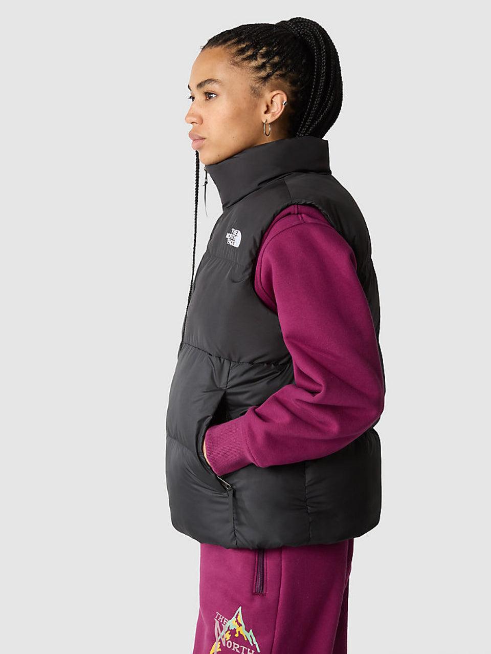 THE NORTH FACE Gilet Trapuntato Squadrato Saikuru Nero Sottocosto