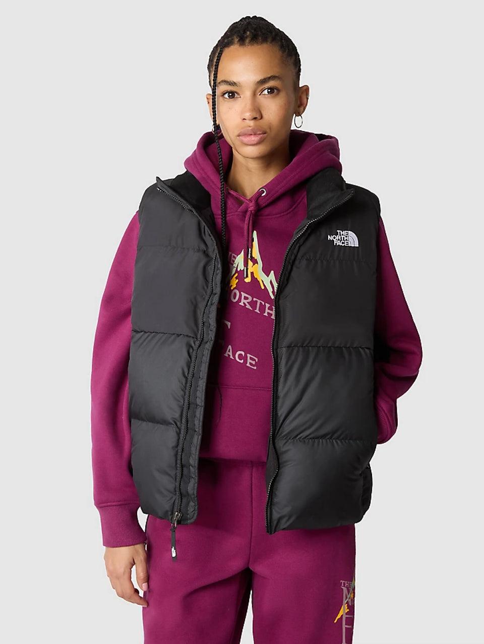 THE NORTH FACE Gilet Trapuntato Squadrato Saikuru Nero Sottocosto