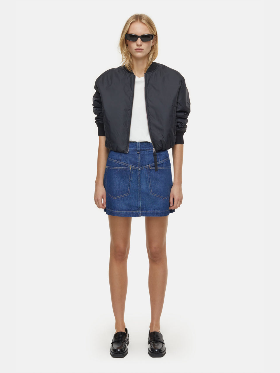 CLOSED Gonna Corta in Denim Blu In Saldo