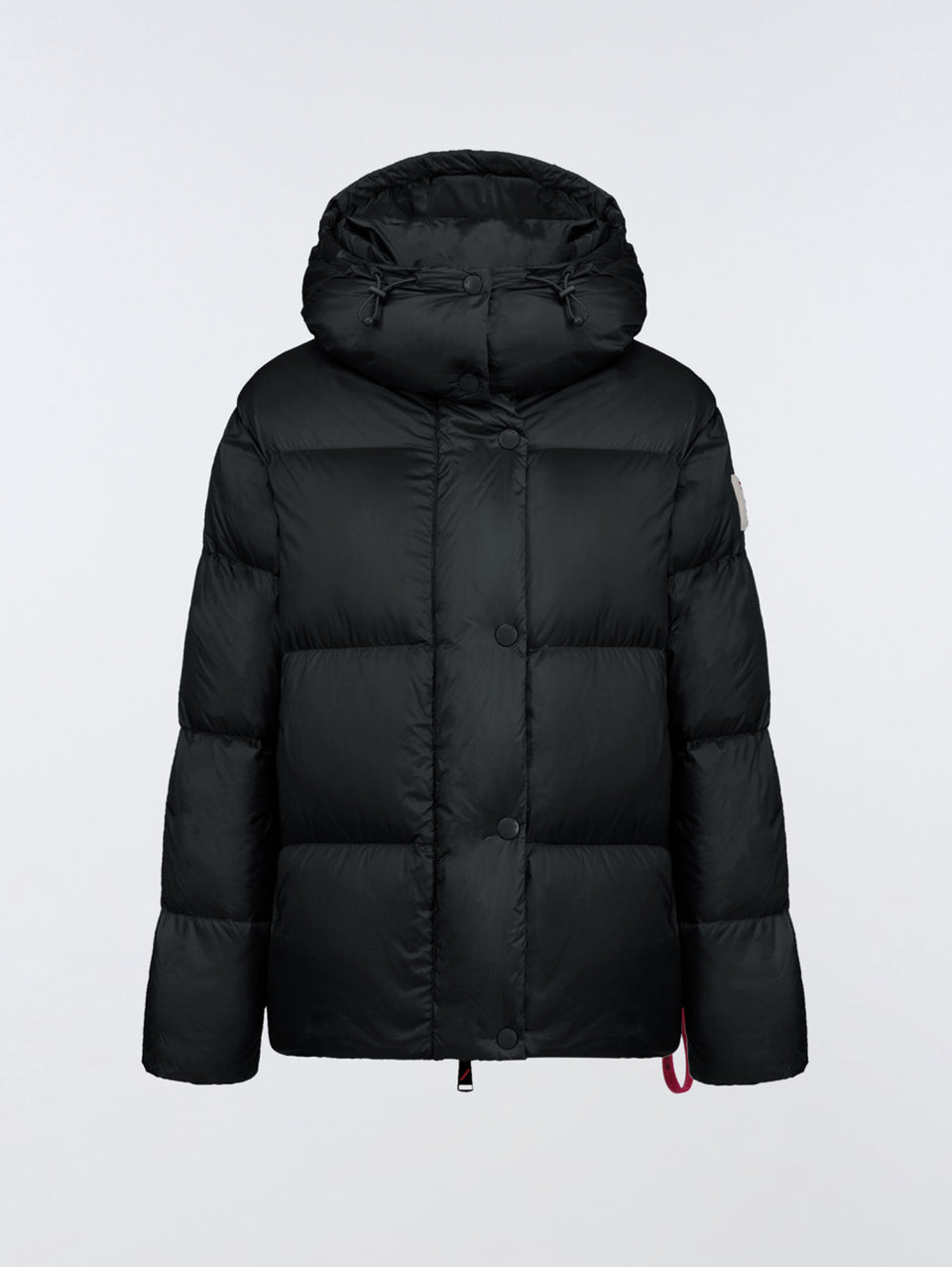 AFTER LABEL Piumino Kipnuk Lucido con Cappuccio Nero Offerta speciale