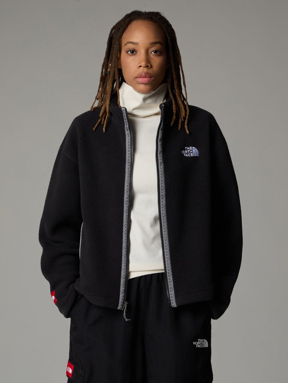 THE NORTH FACE Pile Fleeski con Cerniera Integrale Nero Offerta Pasqua