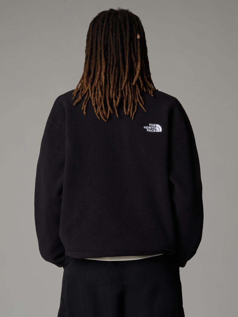 THE NORTH FACE Pile Fleeski con Cerniera Integrale Nero Offerta Pasqua