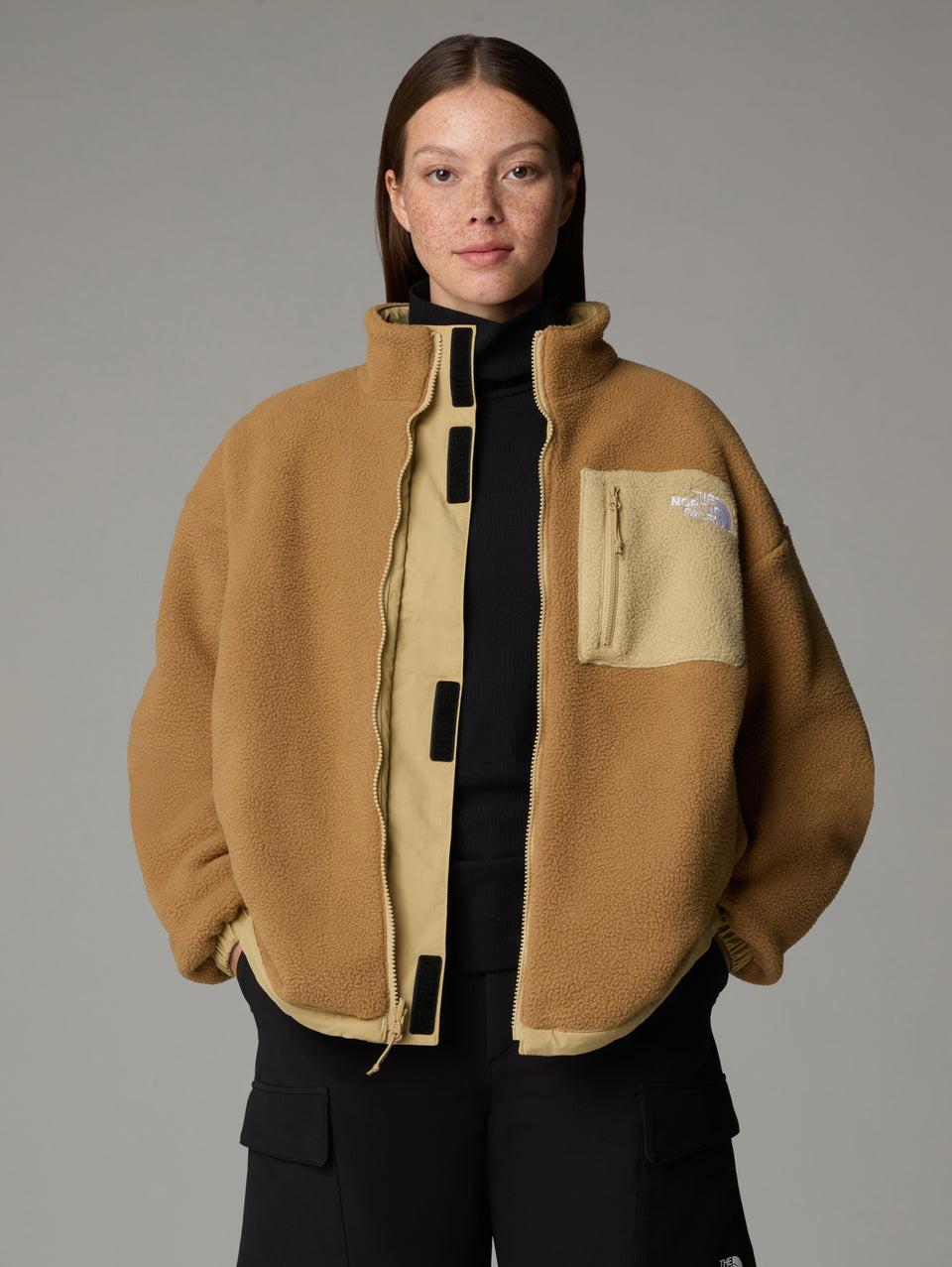 THE NORTH FACE Giacca in Pile Reversibile Yumiori Beige Offerta San Valentino