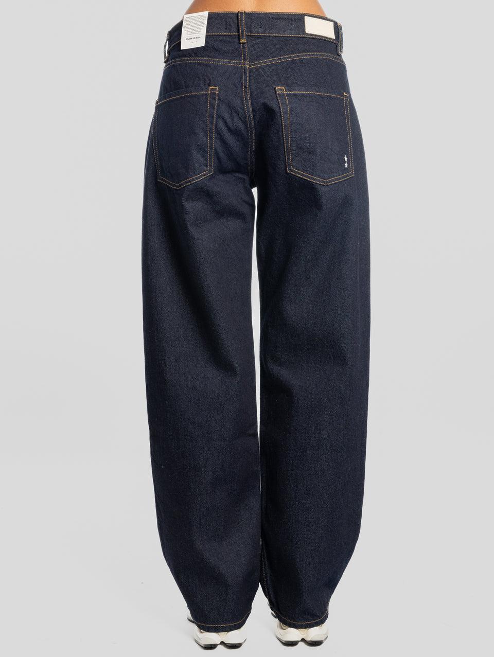 ICON DENIM Denim Bea Wide Leg Vita Bassa Blu Scuro Offerte esclusive