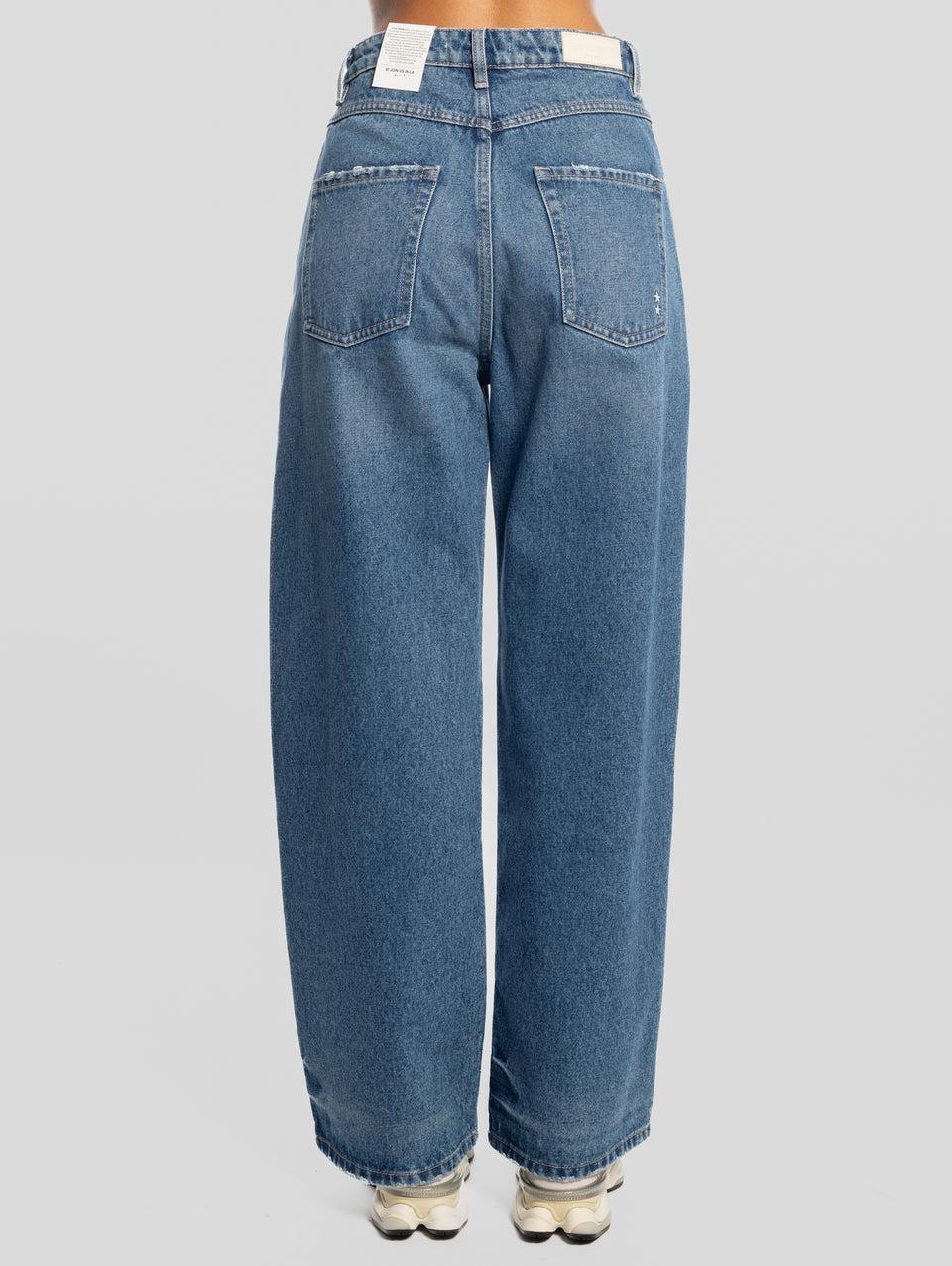 ICON DENIM Jeans Poppy Eco Wide Leg Blu Nuovi prodotti