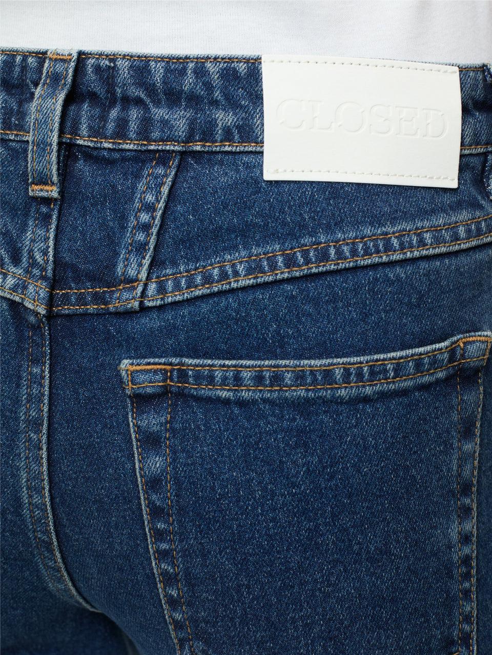 CLOSED Jeans Slim Fit Gamba Svasata Blu Indaco Comprane uno, ottenene uno gratis