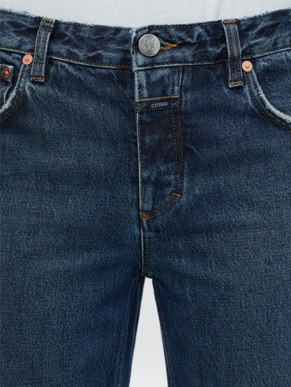 CLOSED Jeans Slim Rigido con Vita Bassa Blu Offerte speciali