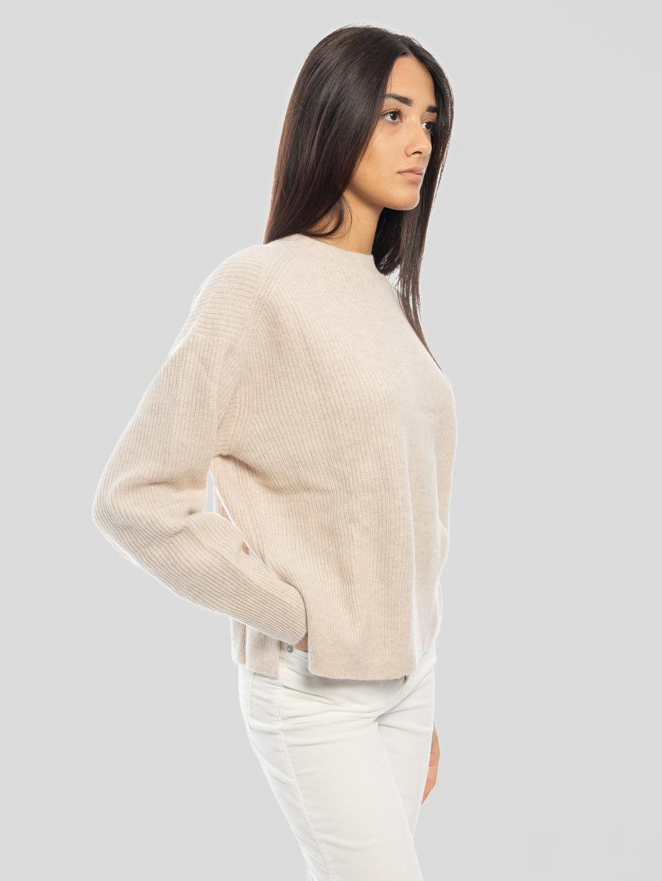 CLOSED Maglia Cropped Girocollo Perla Fino al 50% di sconto