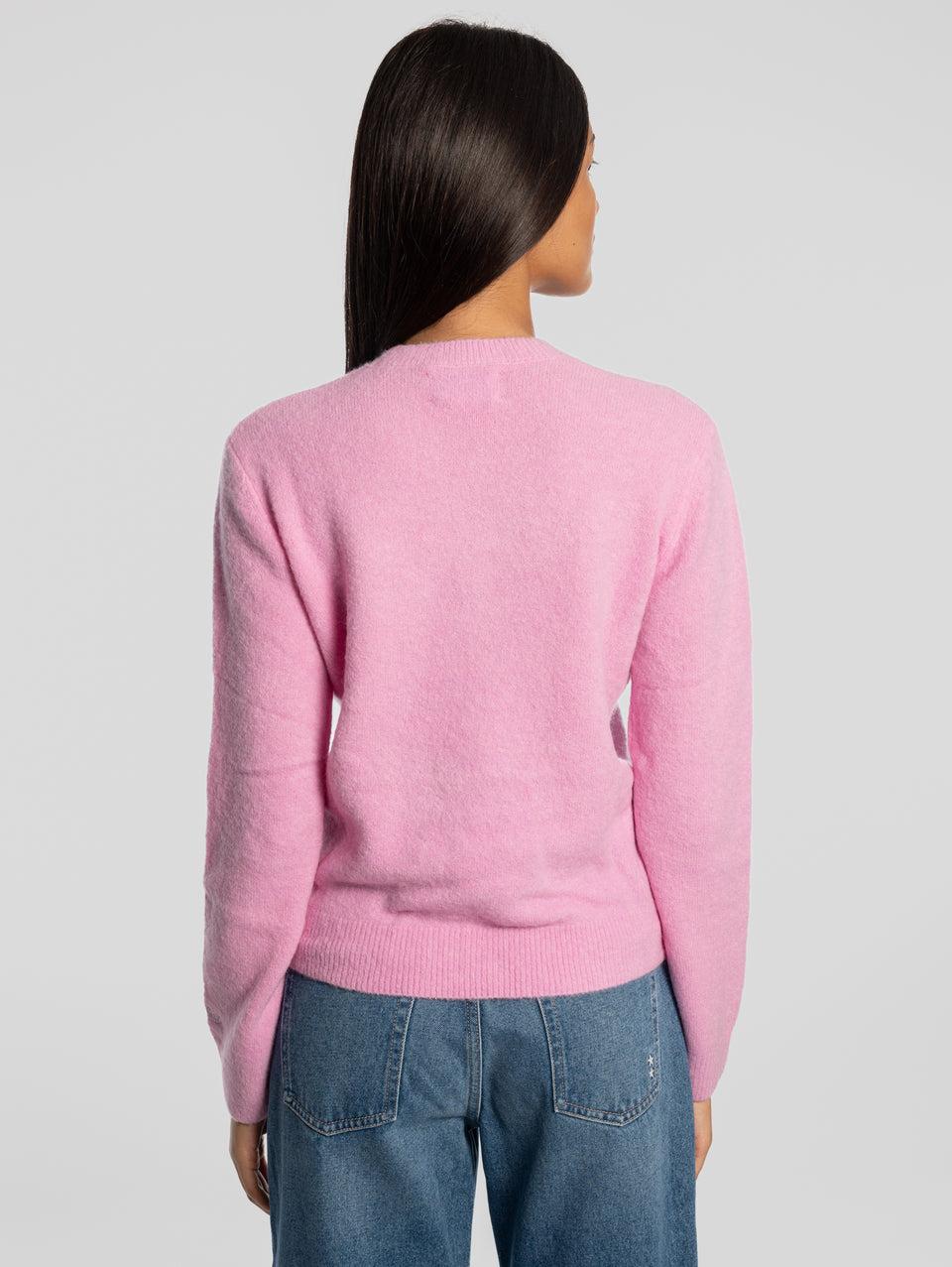 MC2 SAINT BARTH Maglione Girocollo Favolosa Rosa Offerta speciale della fabbrica