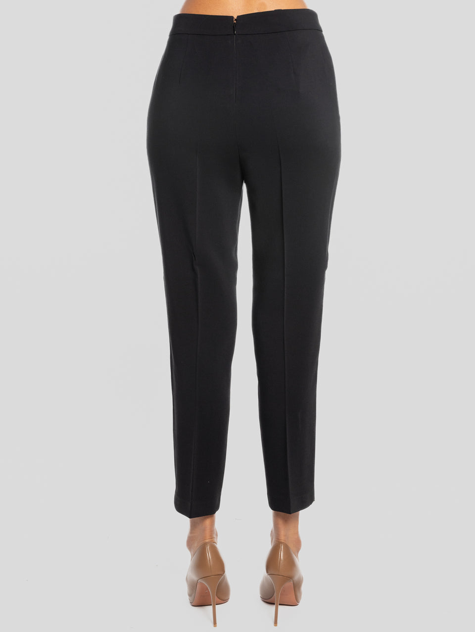 PINKO Pantaloni Eleganti in Cady Tecnico Nero 2025
