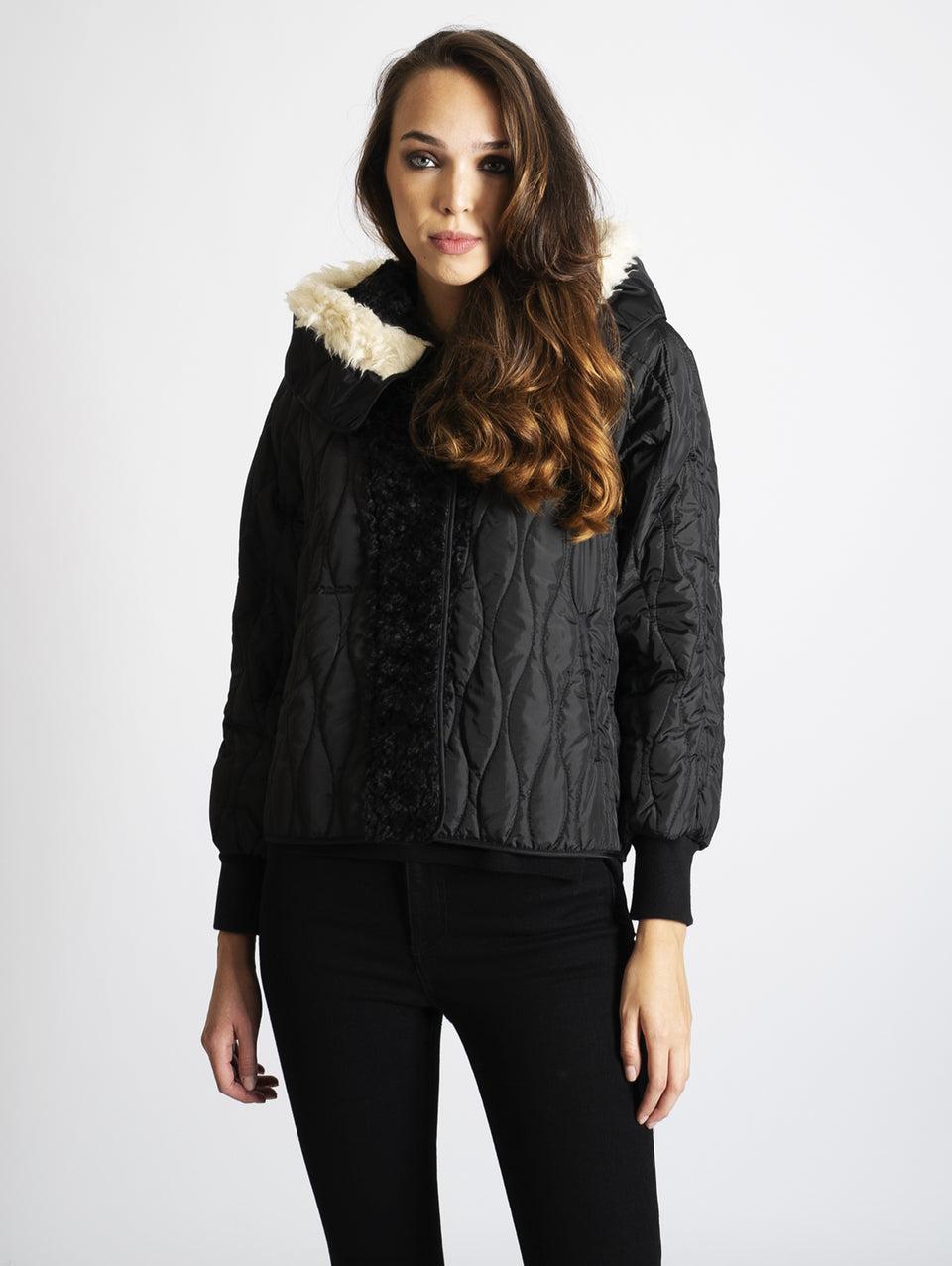 PINKO Parka con Imbottitura Removibile Verde Promozione Limitata