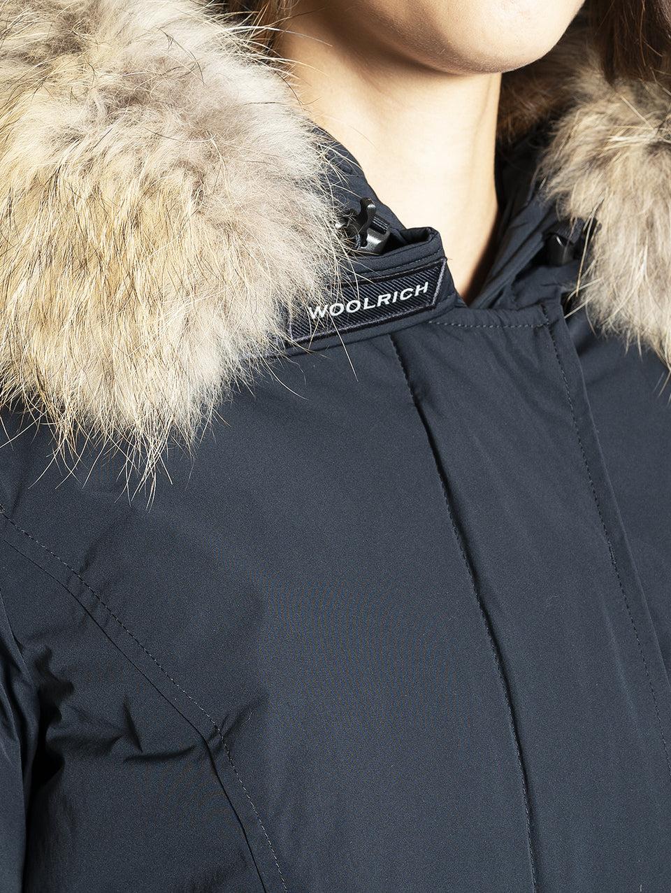 WOOLRICH Giaccone Parka in Shape Memory Blu Shopping Online