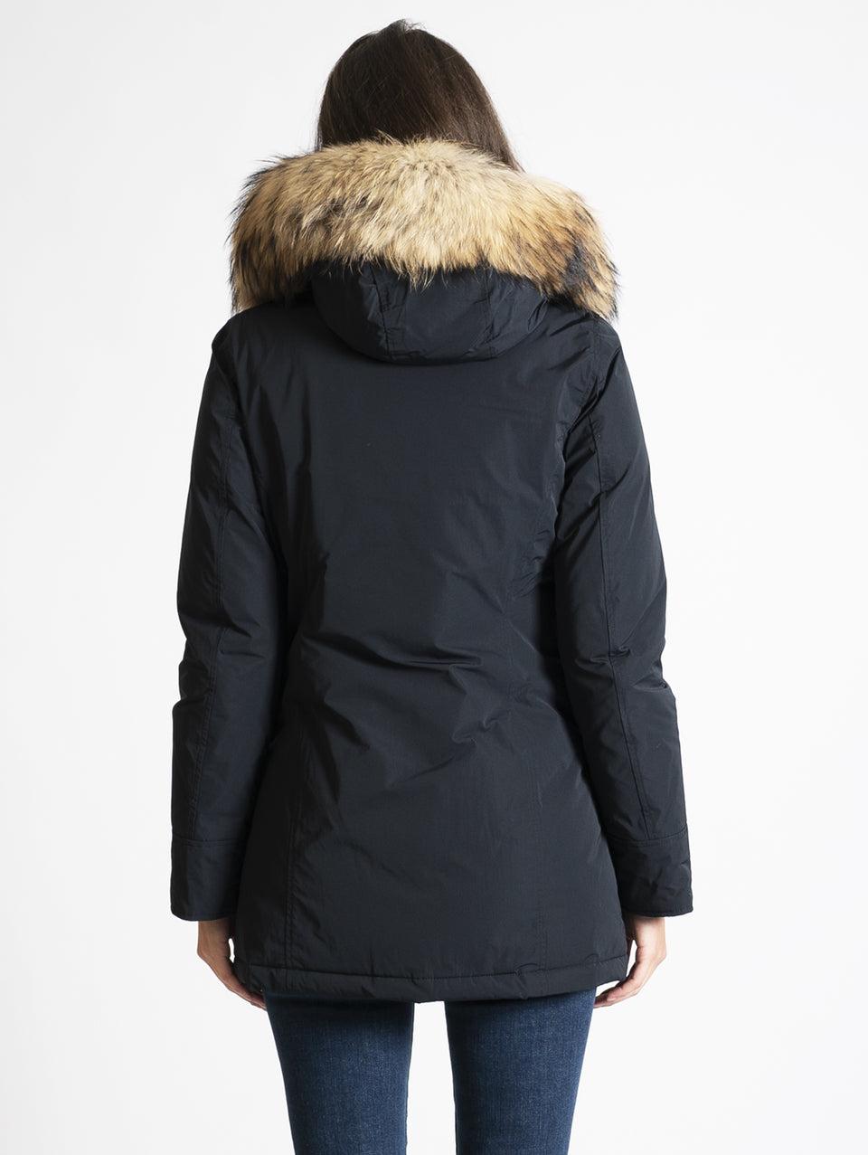 WOOLRICH Giaccone Parka in Shape Memory Blu Shopping Online
