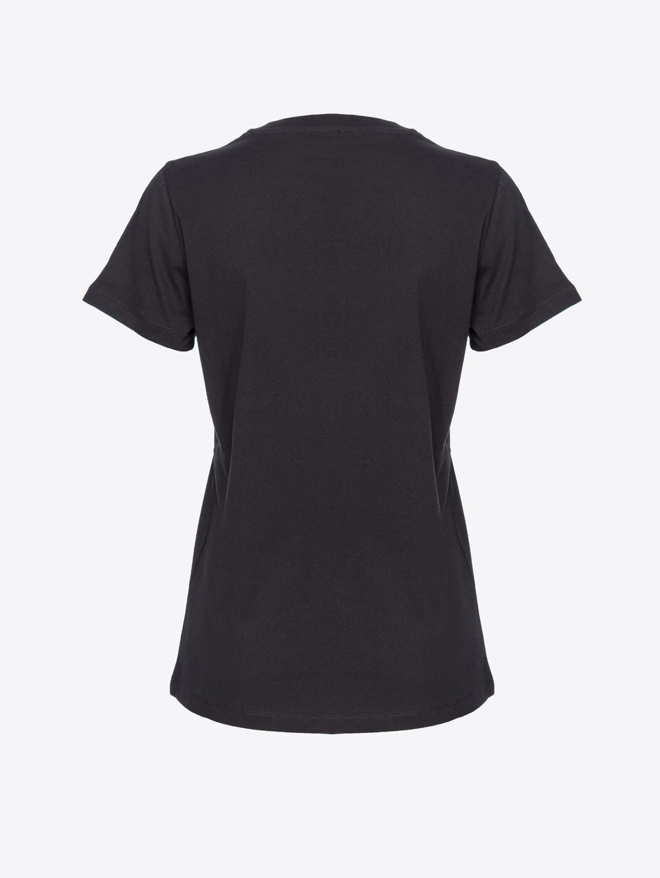 PINKO T-shirt con Logo Ricamato Nero I Più Venduti