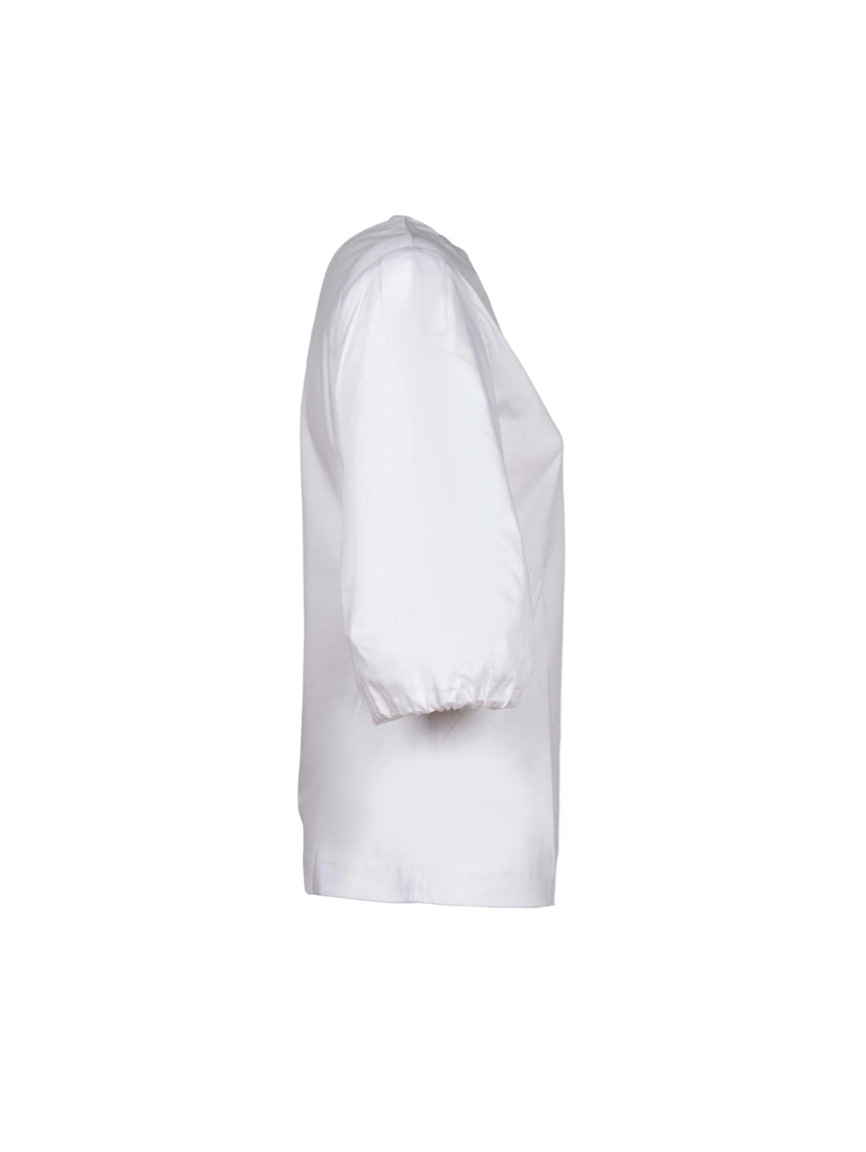 MAX MARA LEISURE T-shirt con maniche a palloncino Bianco Offerta natalizia