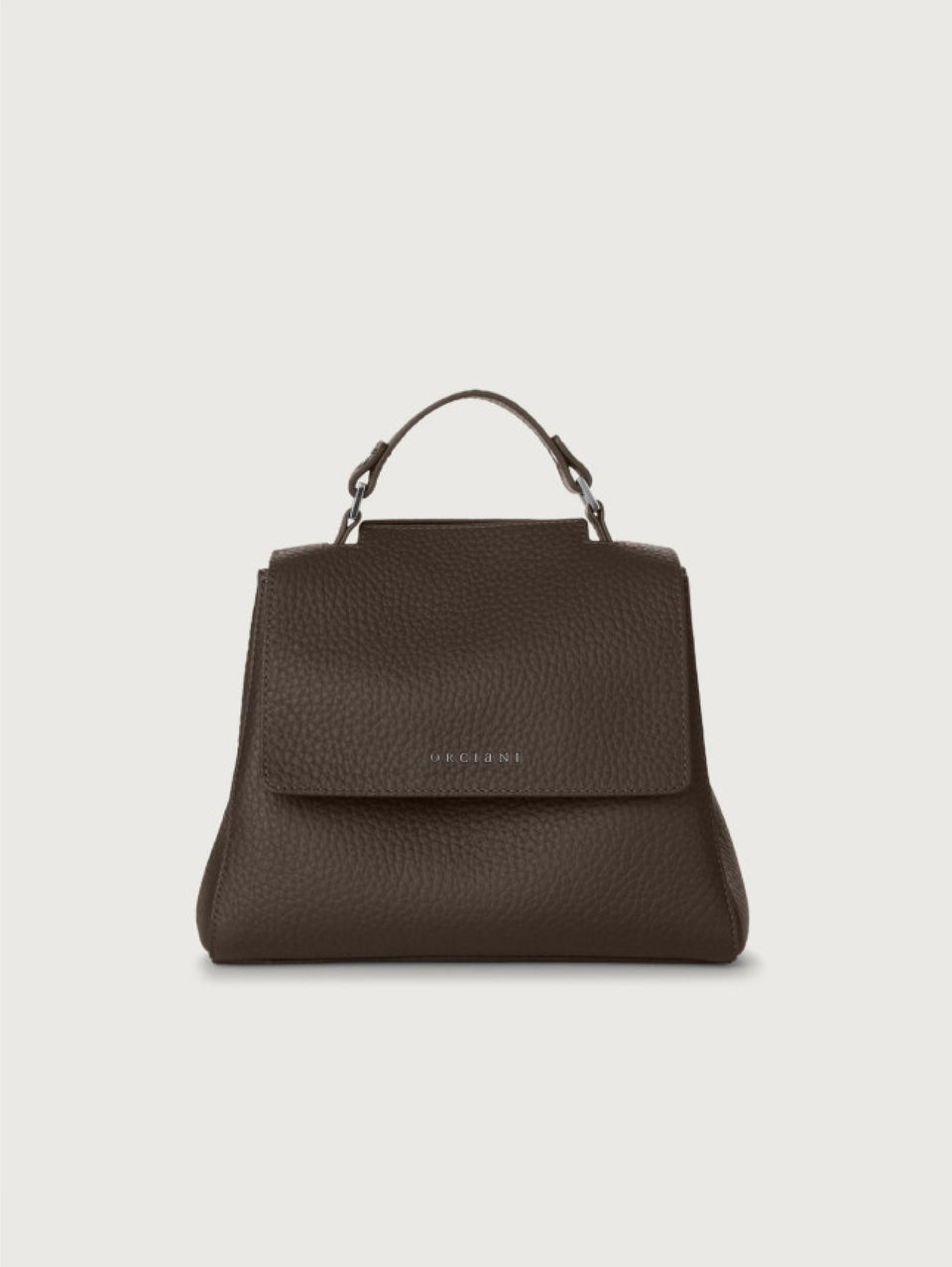 ORCIANI Borsa Sveva a Mano Piccola Testa di Moro Offerta speciale della fabbrica