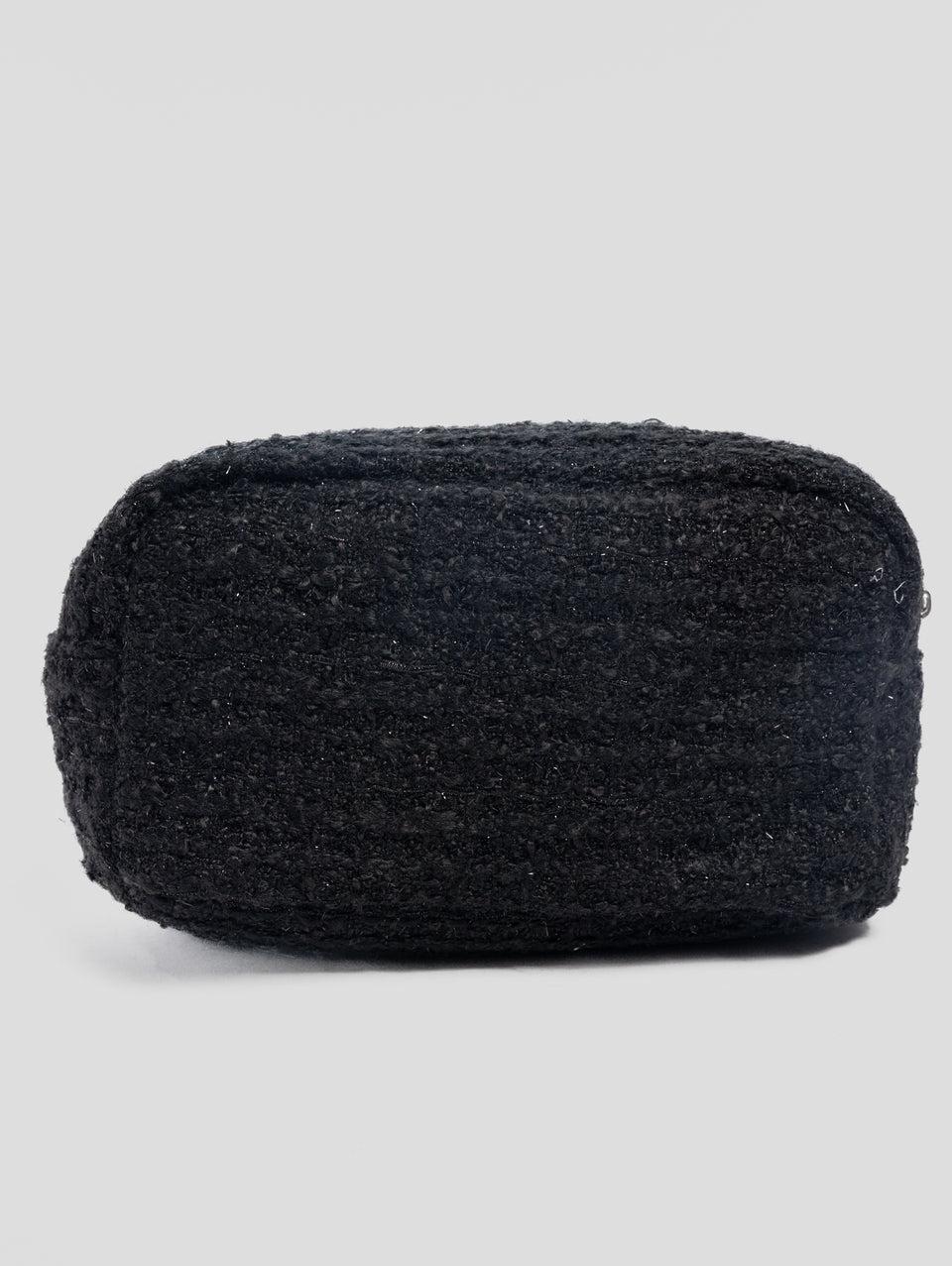 MC2 SAINT BARTH Beauty Case in Tweed Nero Officina