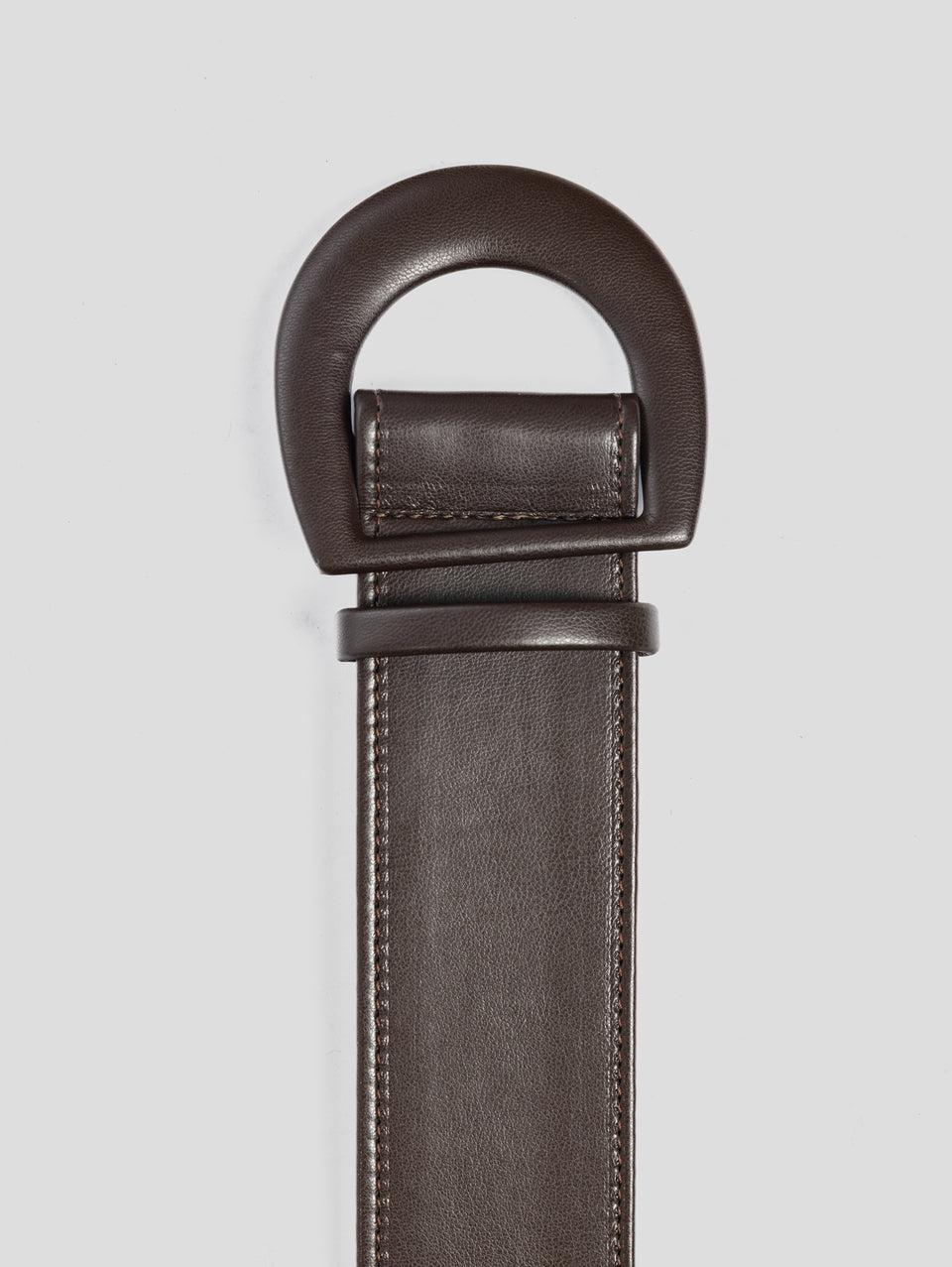 MVP WARDROBE Cintura in Pelle Spirit Cioccolato Shopping Online