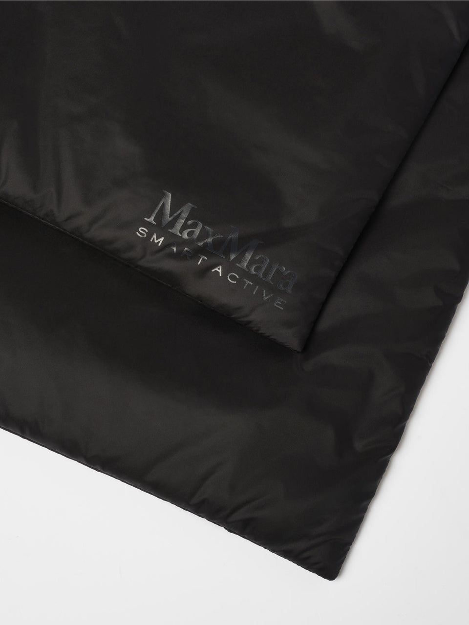 MAX MARA LEISURE Stola in Nylon con Imbottitura Luxepad Nero In Saldo