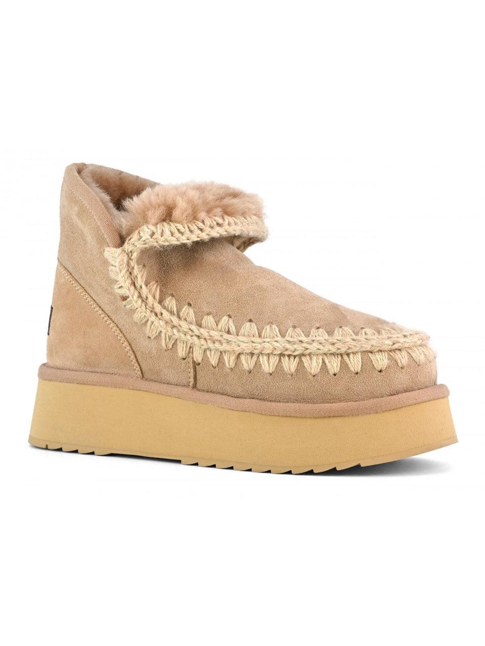 MOU Stivaletto Eskimo 18 Platform Cammello Vendite stagionali