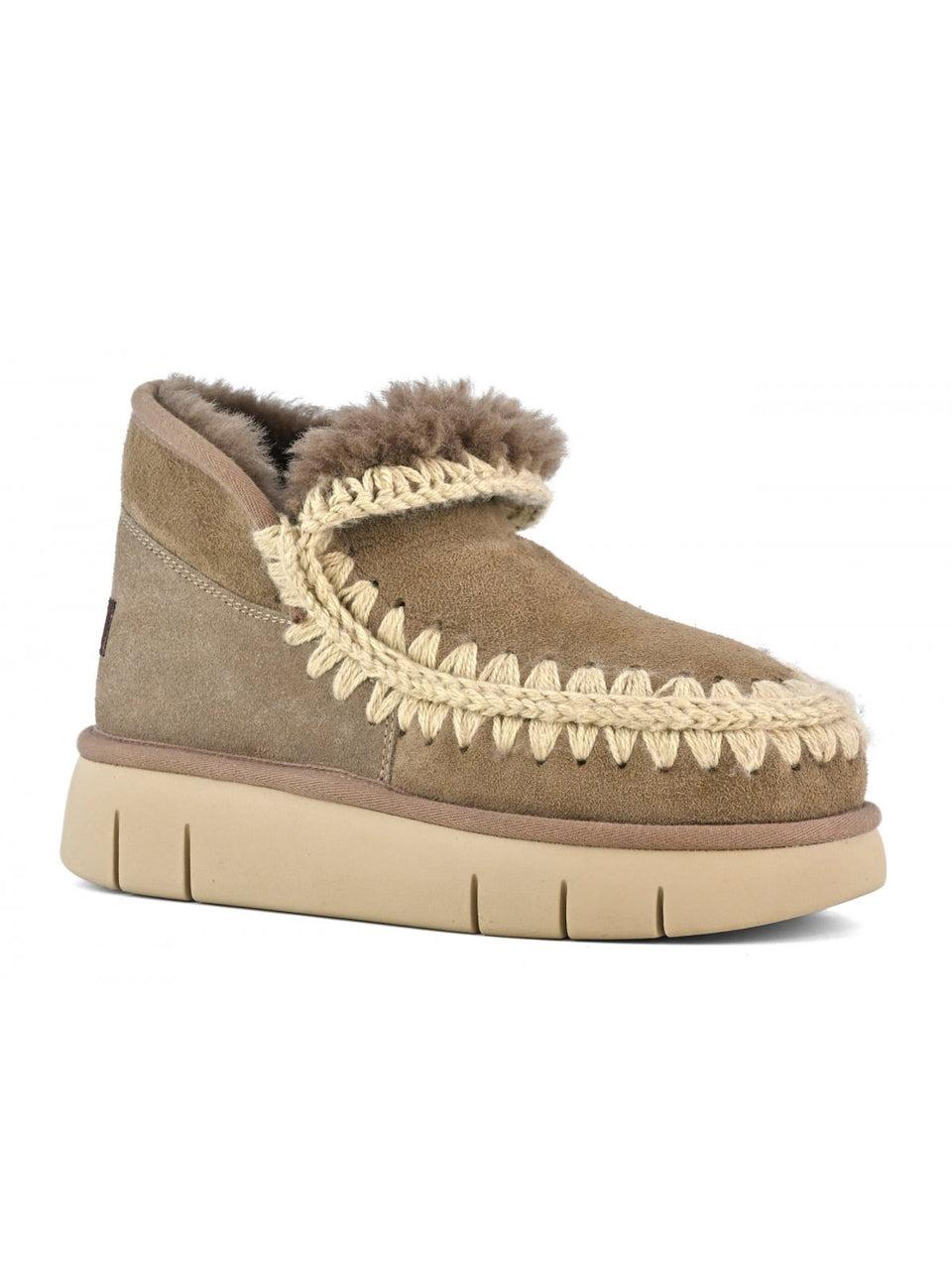 MOU Stivaletto in Montone Sneakers Bounce Grigio Black Friday
