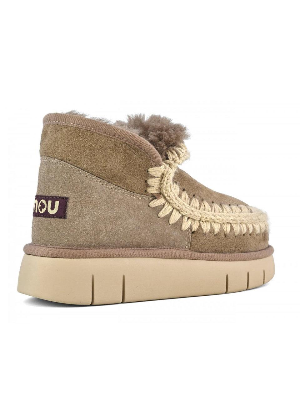 MOU Stivaletto in Montone Sneakers Bounce Grigio Black Friday