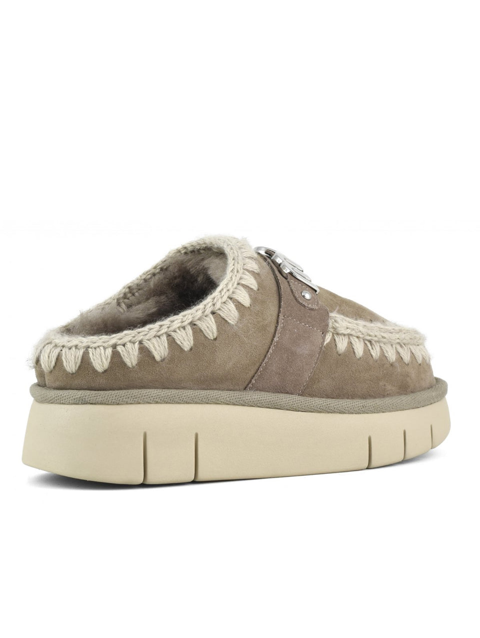 MOU Pantofole Bounce Clog Metal Logo Grigio Cyber Monday