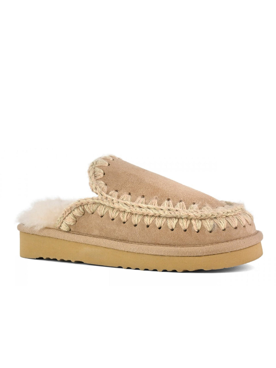 MOU Ciabatta Eskimo Slipper Cammello Offerta San Valentino